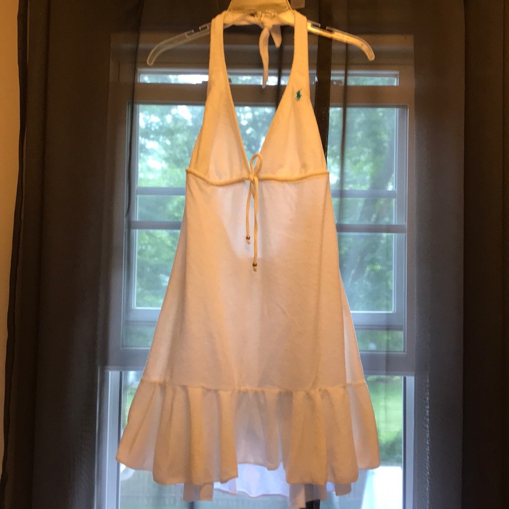 Ralph Lauren terry cloth swim coverup